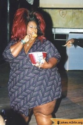 Black Lady Kfc